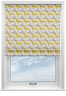 Deconstructed, Beige - Roman Blind
